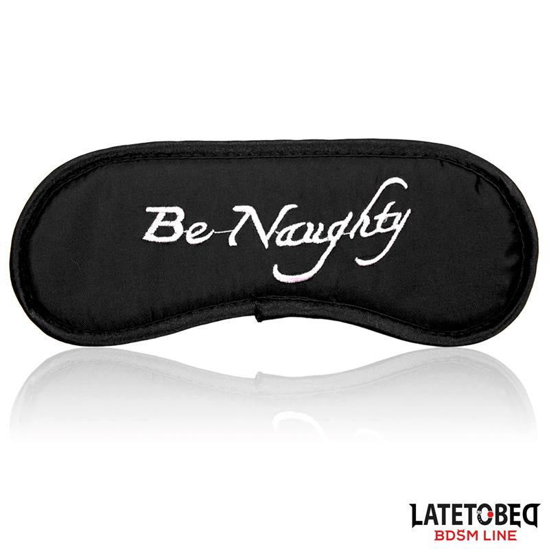 LATETOBED BDSM LINE - SATIN BLINDFOLD - BE NAUGHTY