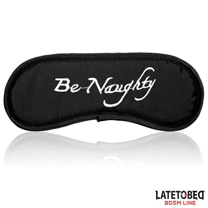 LATETOBED BDSM LINE - SATIN BLINDFOLD - BE NAUGHTY