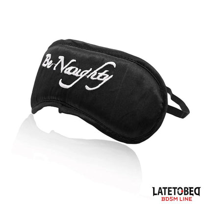LATETOBED BDSM LINE - SATIN BLINDFOLD - BE NAUGHTY