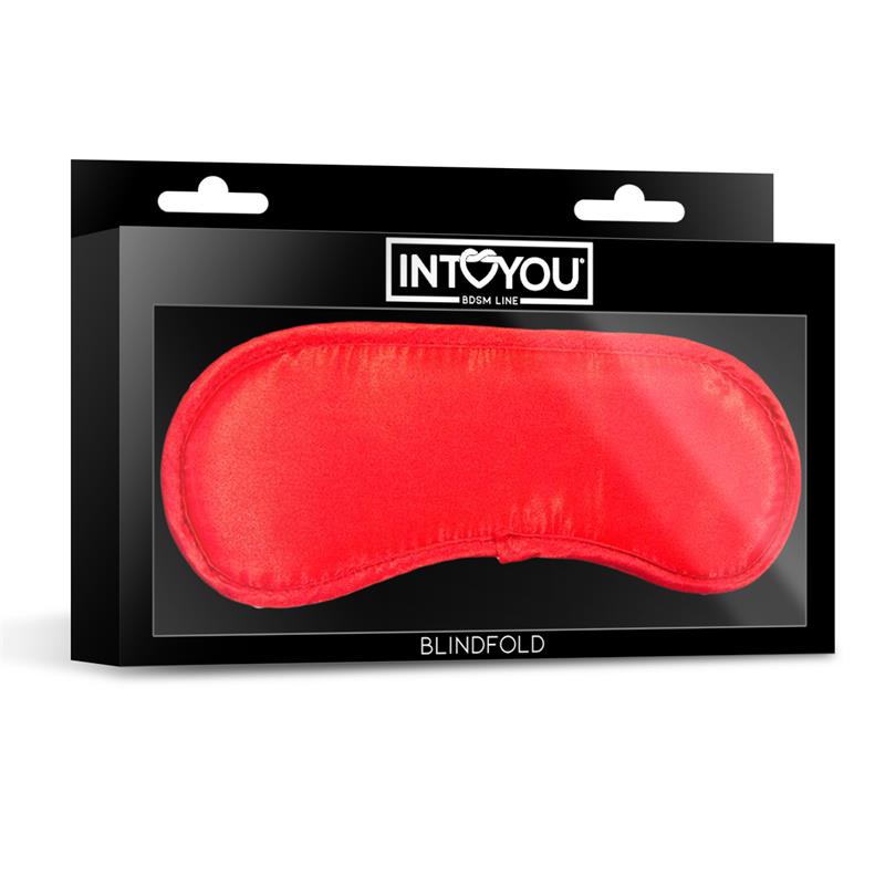 INTOYOU BDSM LINE - SATIN BLINDFOLD RED