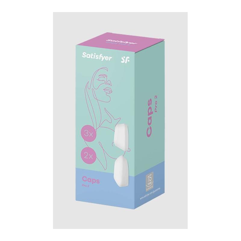 SATISFYER - PRO 2 NEXT GEN CLIMAX TIPS PACK OF 5