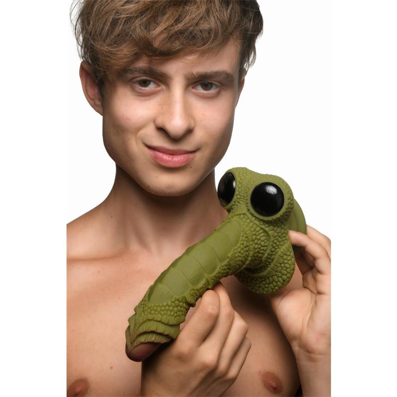 CREATURE COCKS - SCALED SWAMP MONSTER DILDO 9.4