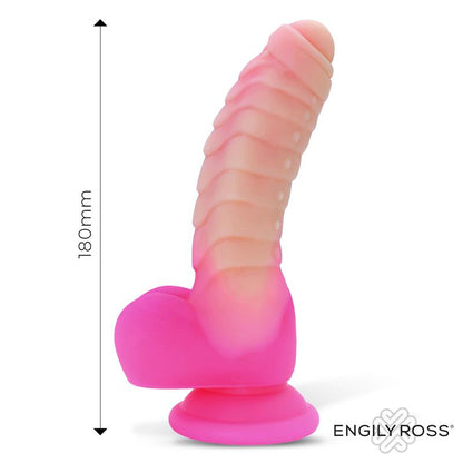 DILDOX BY ENGILY ROSS - SCALIDOR LUMINISCENT UNICORN LIQUID SILICONE DILDO 18 CM