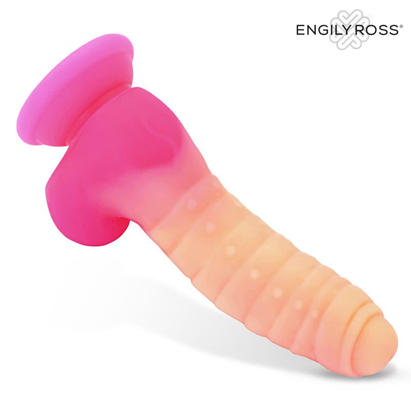 DILDOX BY ENGILY ROSS - SCALIDOR LUMINISCENT UNICORN LIQUID SILICONE DILDO 18 CM