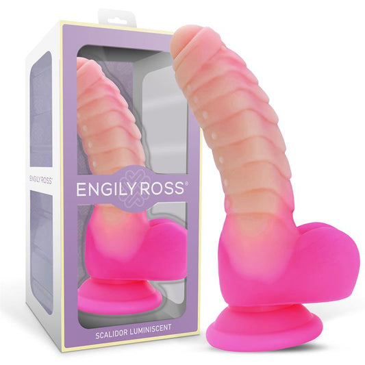 DILDOX BY ENGILY ROSS - SCALIDOR LUMINISCENT UNICORN LIQUID SILICONE DILDO 18 CM