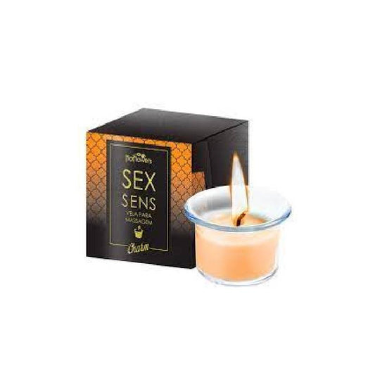 HOT FLOWERS - SCENTED MASSAGE CANDLE CHAMPAGNE