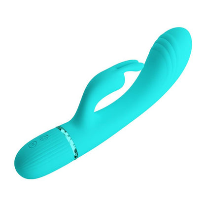 PRETTYLOVE - SCOCCO RABBIT VIBRATOR TURQUOISE