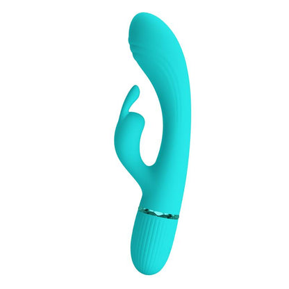 PRETTYLOVE - SCOCCO RABBIT VIBRATOR TURQUOISE