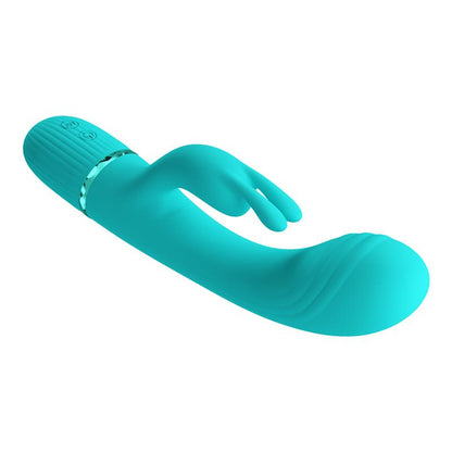 PRETTYLOVE - SCOCCO RABBIT VIBRATOR TURQUOISE