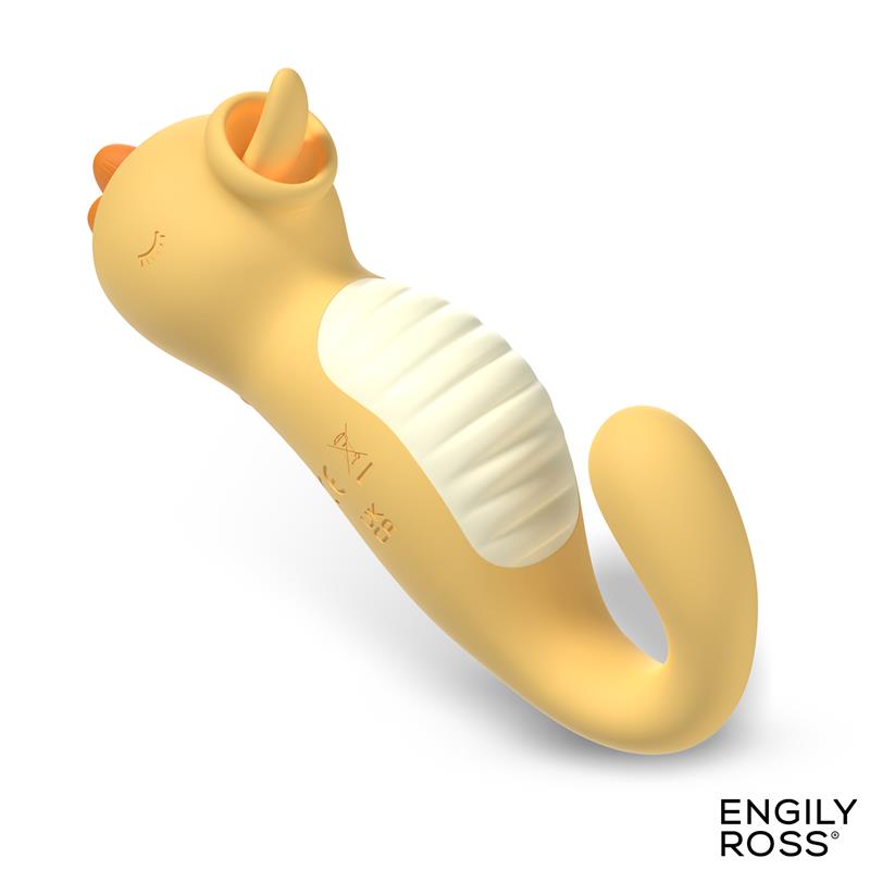 ENGILY ROSS - SEABOO MASSAGER WITH VIBRATION AND LICKING TONGUE