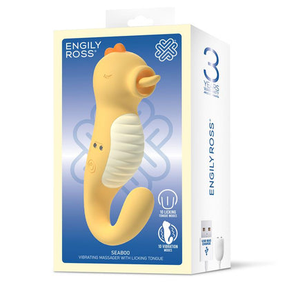 ENGILY ROSS - SEABOO MASSAGER WITH VIBRATION AND LICKING TONGUE
