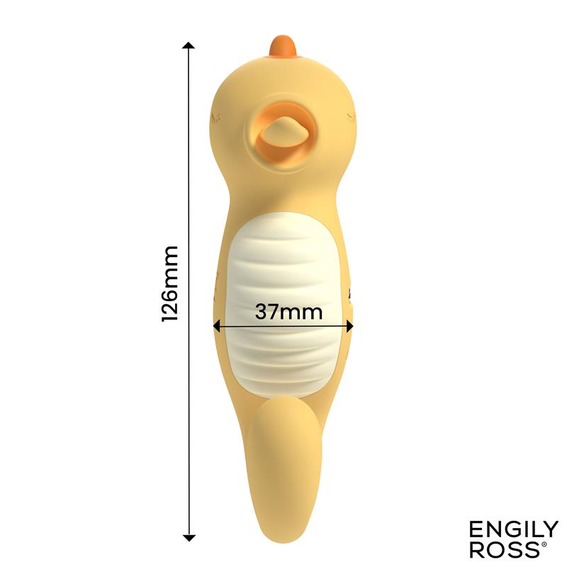 ENGILY ROSS - SEABOO MASSAGER WITH VIBRATION AND LICKING TONGUE