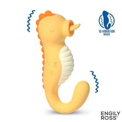 ENGILY ROSS - SEABOO MASSAGER WITH VIBRATION AND LICKING TONGUE