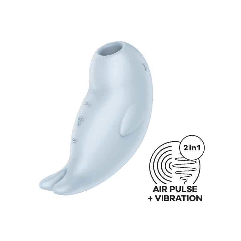 SATISFYER - SEAL YOU SOON CLIT SUCKER AND VIBRATOR