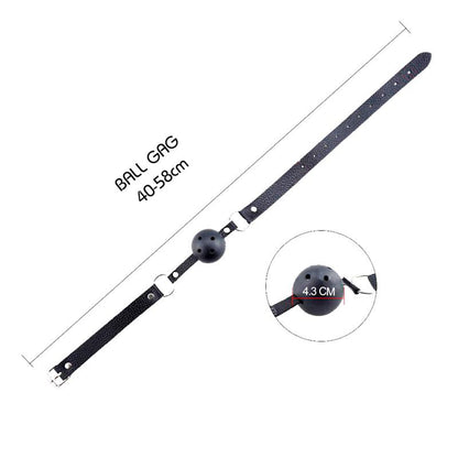 ALIVE - SECRET DESIRES BLACK 8 PIECES BDSM