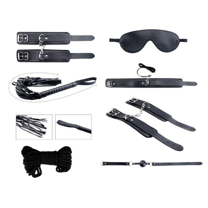 ALIVE - SECRET DESIRES BLACK 8 PIECES BDSM