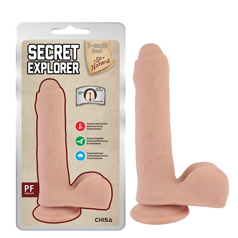 CHISA - SECRET EXPLORER DILDO DUAL DENSITY 20CM