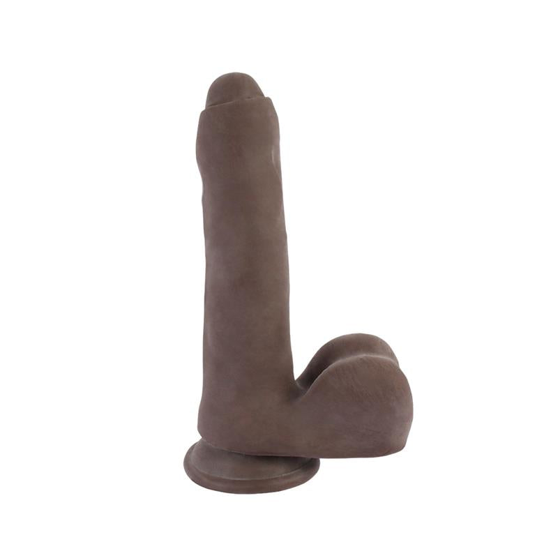 CHISA - SECRET EXPLORER DUAL-DENSITY DILDO BROWN 20CM
