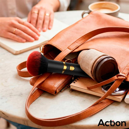 ACTION - SECRET NOIR VIBRATING MAKE-UP BRUSH BLACK