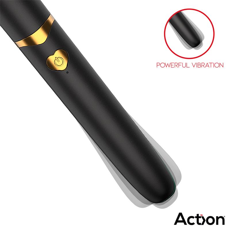 ACTION - SECRET NOIR VIBRATING MAKE-UP BRUSH BLACK