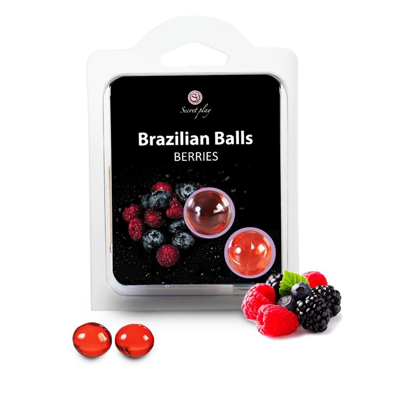 SECRET PLAY - 2 BERRIES BRAZILIAN BALLS SET
