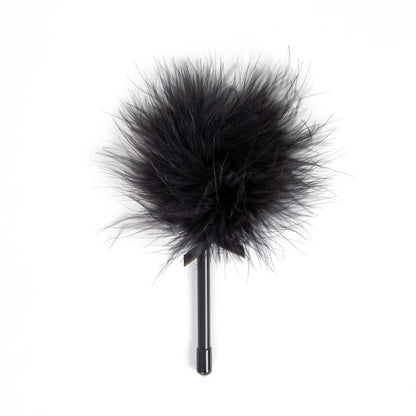 SECRET PLAY - BLACK MARABOU DUSTER