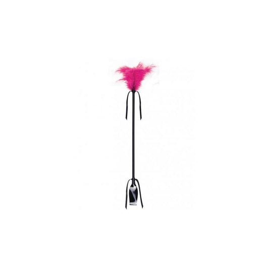 SECRET PLAY - SECRET PLAY FUCHSIA DUSTER AND RIDING CROP