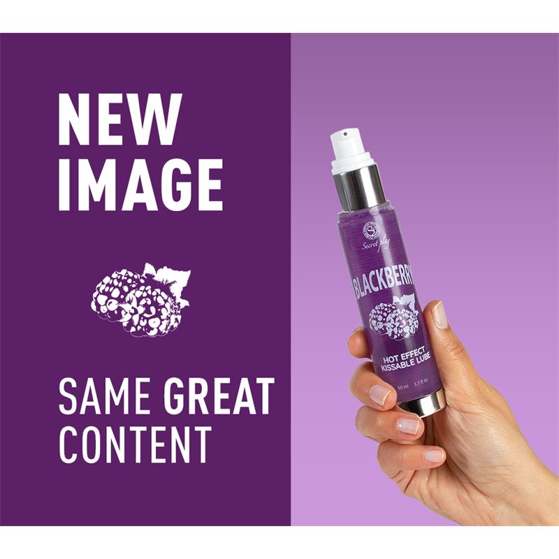 SECRET PLAY - SECRET PLAY HOT EFFECT BLACKBERRY LUBRICANT 50 ML