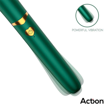 ACTION - SECRET VERT VIBRATING MAKE-UP BRUSH GREEN