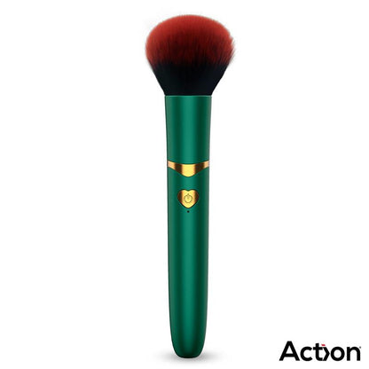 ACTION - SECRET VERT VIBRATING MAKE-UP BRUSH GREEN