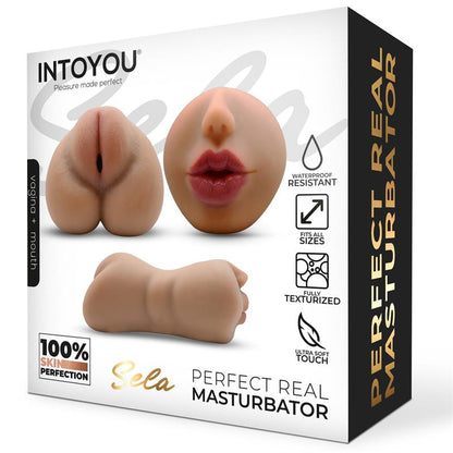 LIKETRUE - SELA VAGINA AND MOUTH SUPER REALISTIC 635 GR