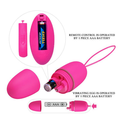 PRETTYLOVE - SELKIE VIBRATING EGG WITH REMOTE CONTROL