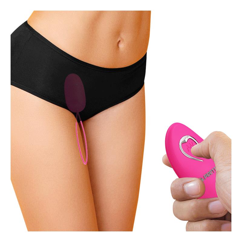 PRETTYLOVE - SELKIE VIBRATING EGG WITH REMOTE CONTROL