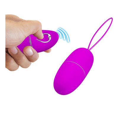 PRETTYLOVE - SELKIE VIBRATING EGG WITH REMOTE CONTROL