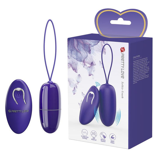 PRETTY LOVE - SELKIE YOUTH MINI VIBRATING EGG VIOLET REMOTE CONTROL