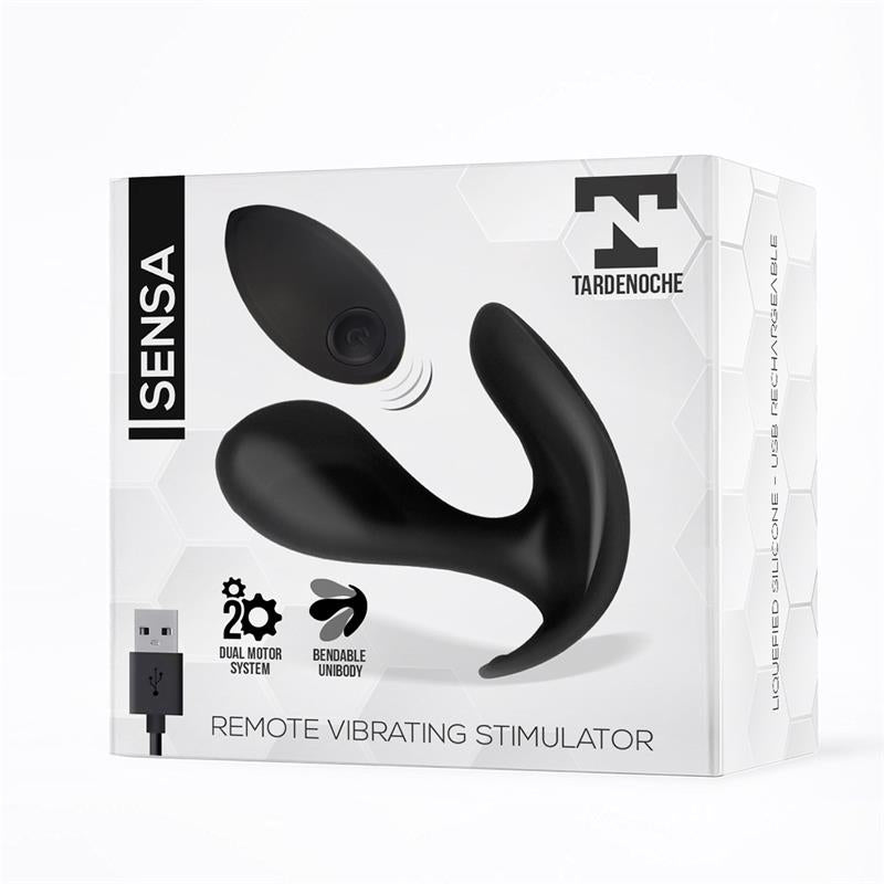 TARDENOCHE - SENSA STIMULATOR REMOTE CONTROL USB LIQUID SILICONE BLACK