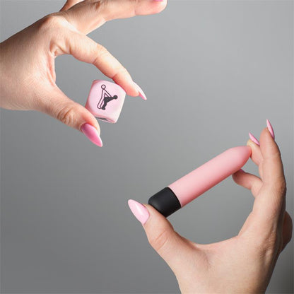 SECRET PLAY - SENSUAL FEELINGS KIT VIBRATING BULLET AND DICE POSTURES