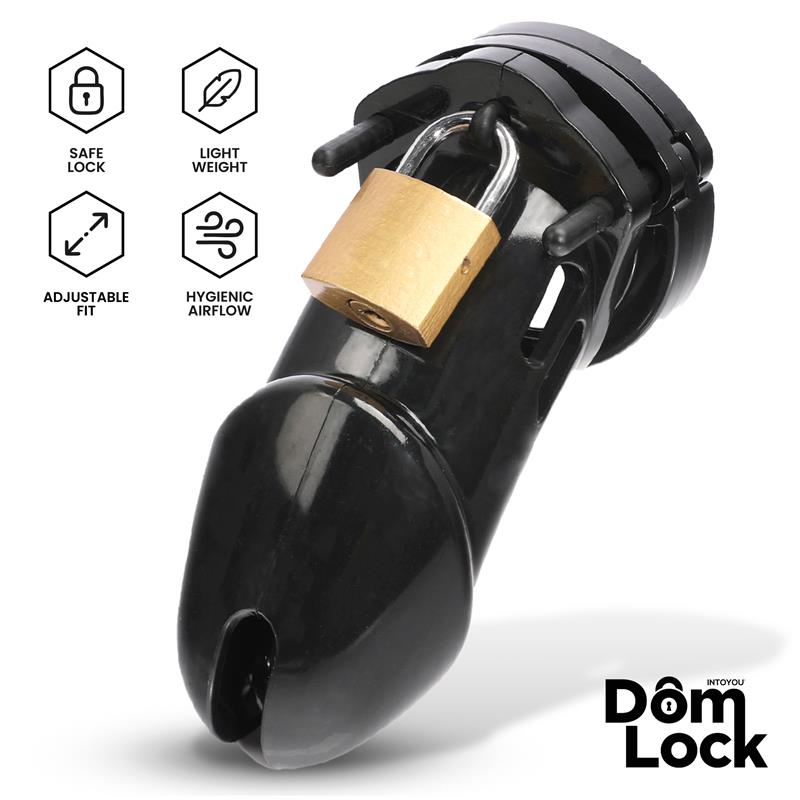 DOMLOCK - SENTENCE CHASTITY CAGE SIZE M