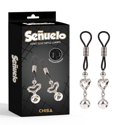 CHISA - SEÑUELO HEART ECHO NIPPLE CLAMPS