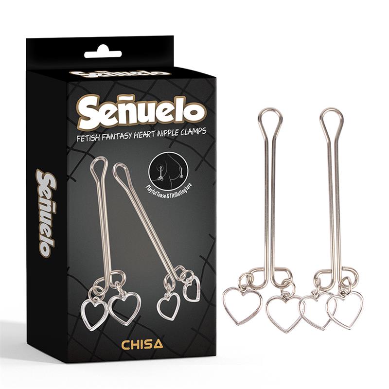 CHISA - SEÑUELO HEART NIPPLE CLAMPS
