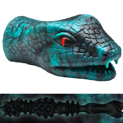 CREATURE COCKS - SERPENTINE SNAKE MASTURBATOR SILICONE