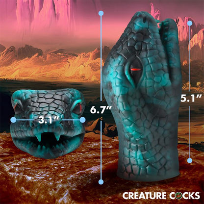 CREATURE COCKS - SERPENTINE SNAKE MASTURBATOR SILICONE