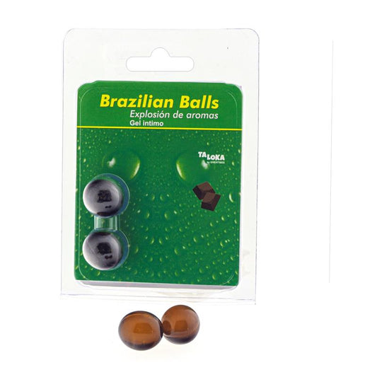 BRAZILIAN BALLS - SET 2 BRAZILIAN BALLS CHOCOLATE AROMA