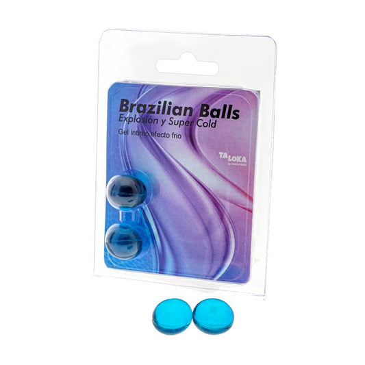 BRAZILIAN BALLS - SET 2 BRAZILIAN BALLS COLD EFFECT