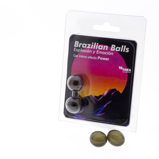 BRAZILIAN BALLS - SET 2 BRAZILIAN BALLS GEL POWER EFECT
