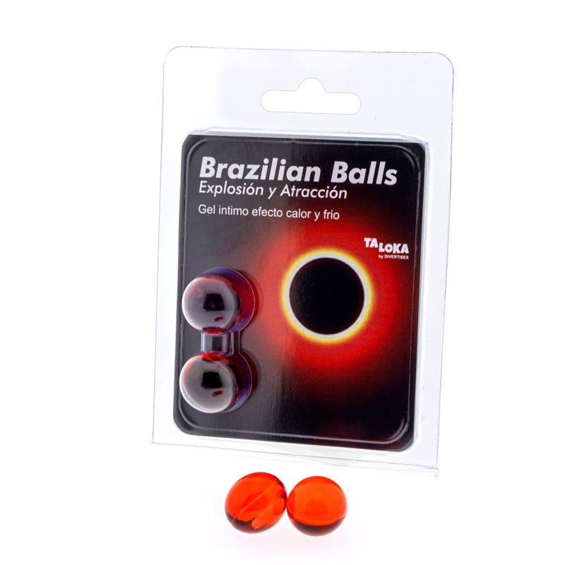 BRAZILIAN BALLS - SET 2 BRAZILIAN BALLS HEAT AND COLD EFFECT
