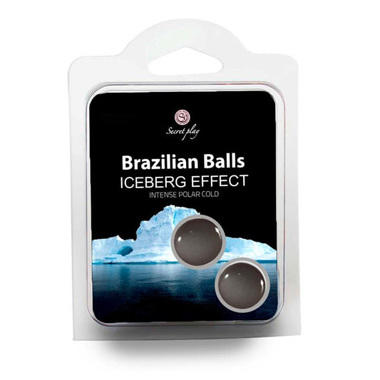 SECRET PLAY - SET 2 BRAZILIAN BALLS ICEBERG COLD EFFECT