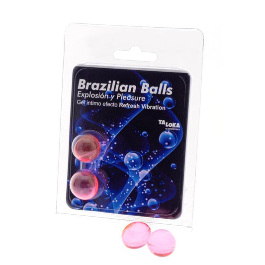 BRAZILIAN BALLS - SET 2 BRAZILIAN BALLS REFRESH VIBRATION EFFECT