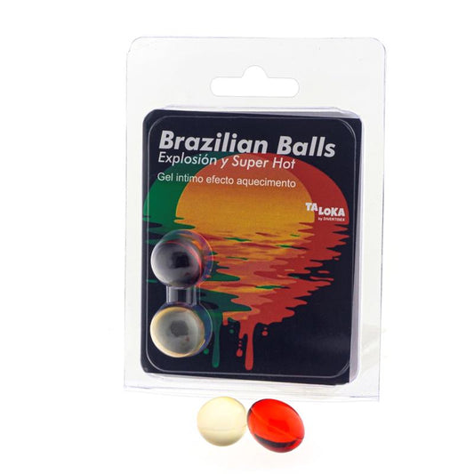 BRAZILIAN BALLS - SET 2 BRAZILIAN BALLS SUPER HOT EFECT