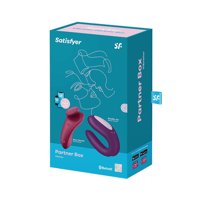 SATISFYER - SET 2 TOYS PARTNER BOX 1